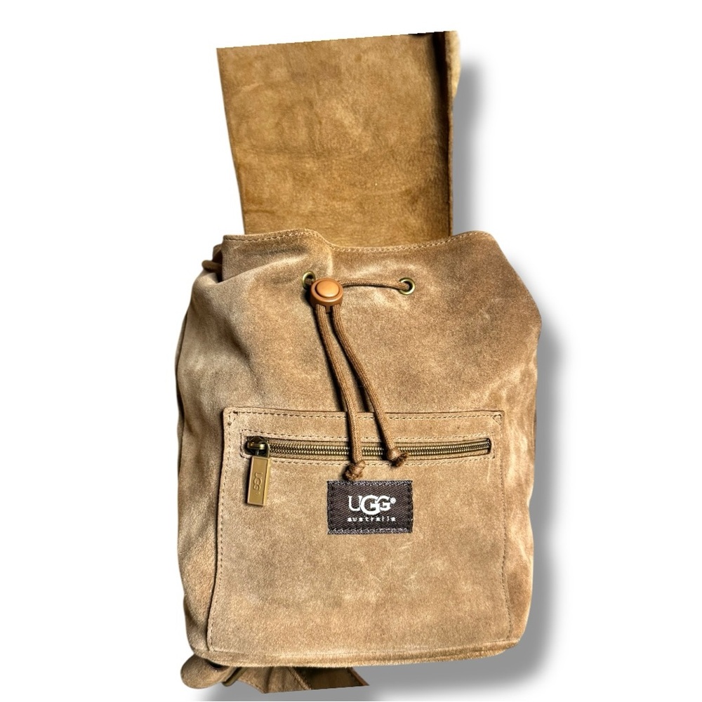 FINAL PRICE UGG Nordie shearling/sherpa & suede leather mini backpack - Picture 5 of 7